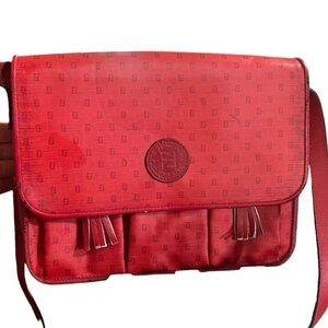 Vintage 80s red crossbody  Fendi